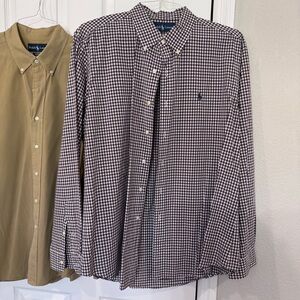 Ralph Lauren Men's Button Up Shirts XL